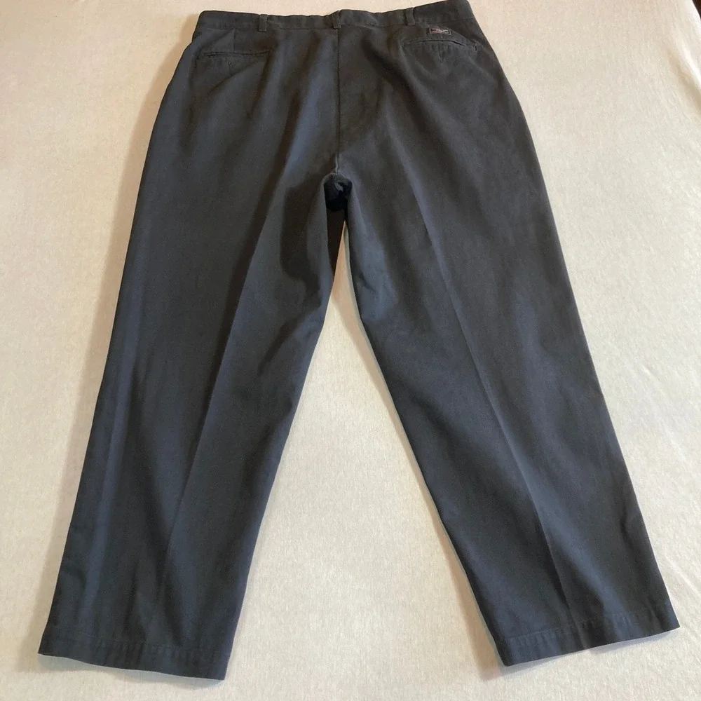 Vintage Polo Ralph Lauren Andrew Pant Mens 40x29 Navy Blue Pleated Classic Chino
